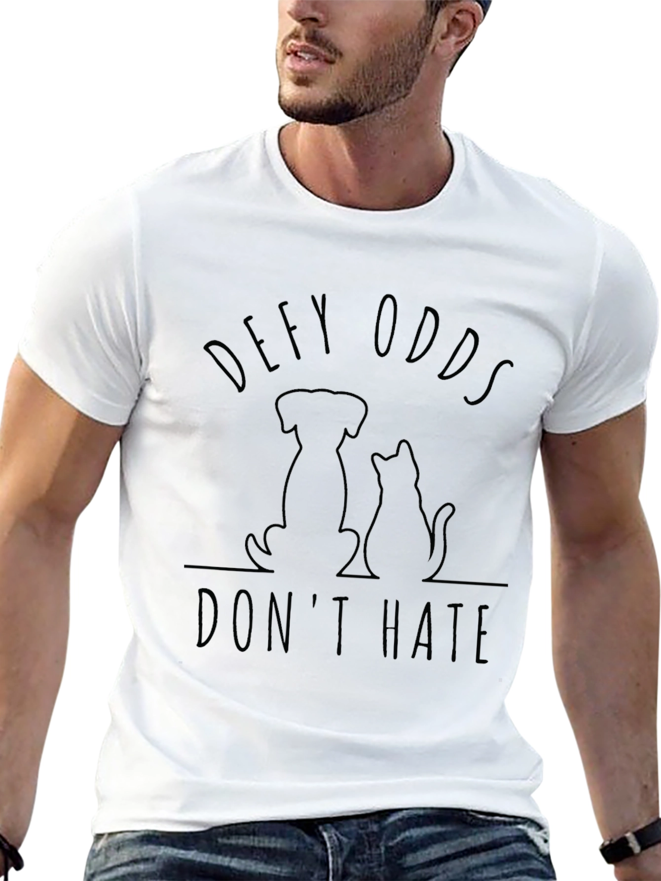 Defy Odds Dont Hate T-Shirt