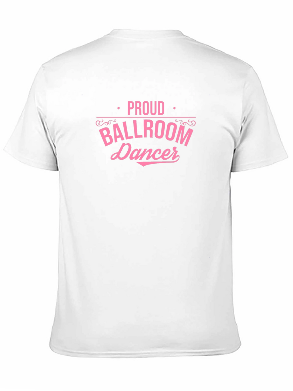 Proud Ballroom Dancer Graphic Tee - Black Cotton