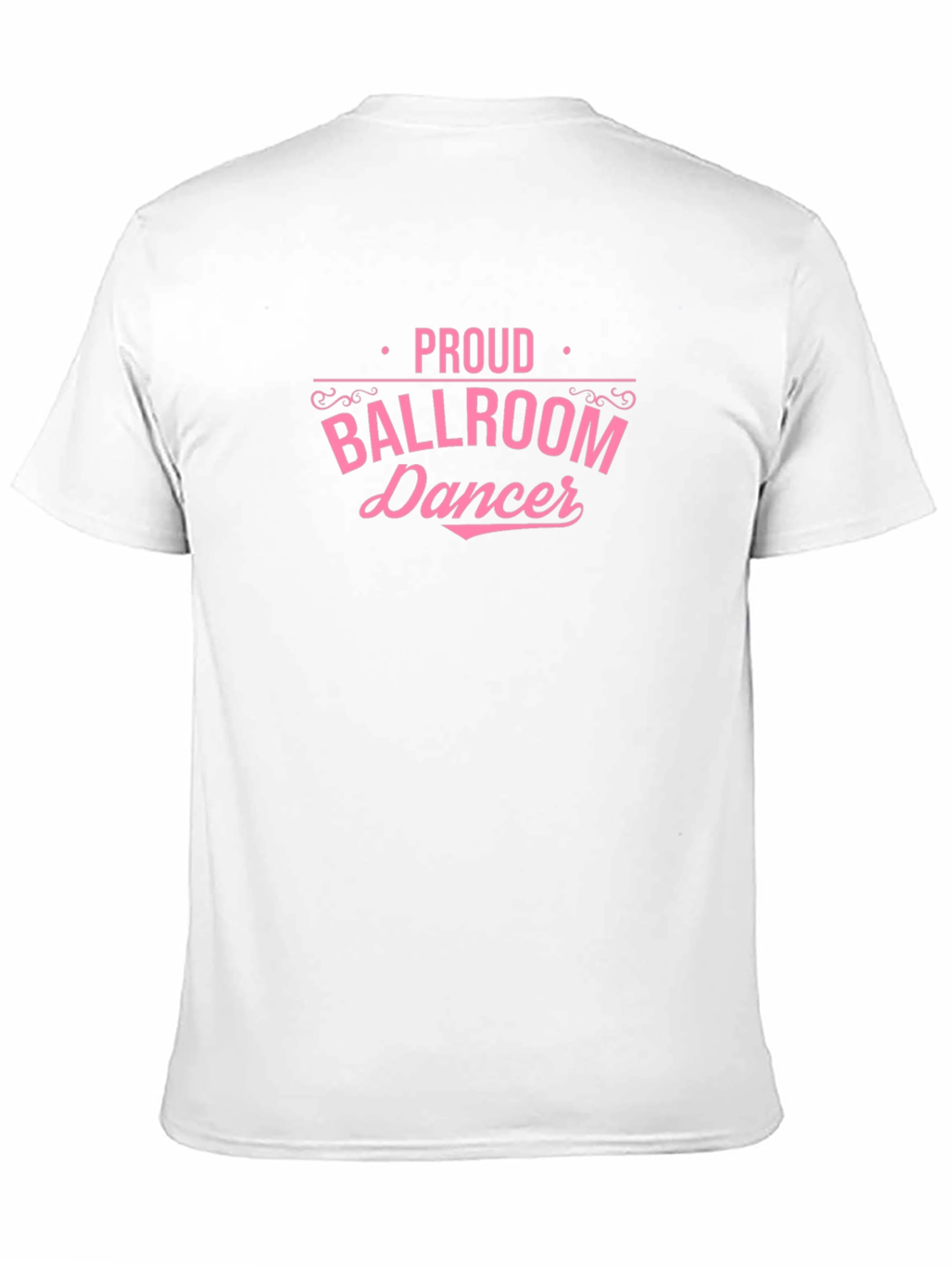 Proud Ballroom Dancer Graphic Tee - Black Cotton