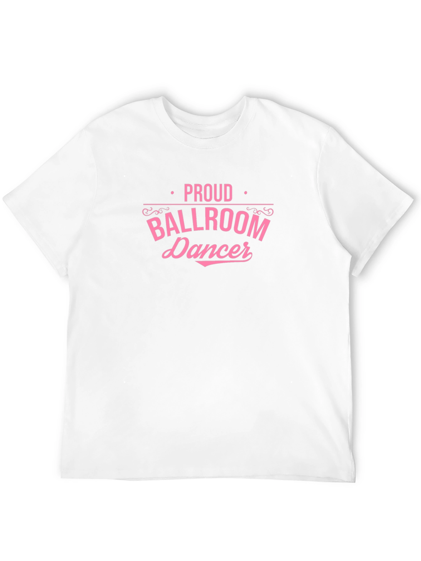 Proud Ballroom Dancer Graphic Tee - Black Cotton