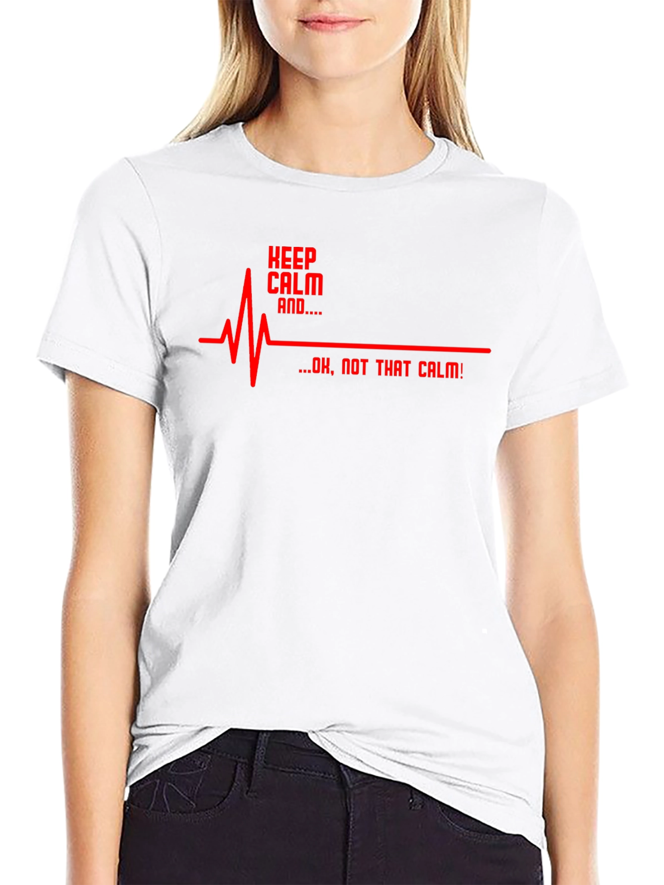 Keep Calm Funny ECG T-Shirt