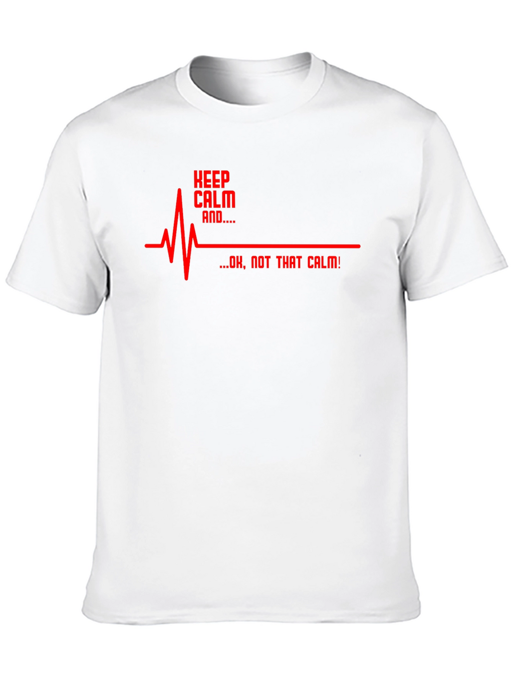 Keep Calm Funny ECG T-Shirt