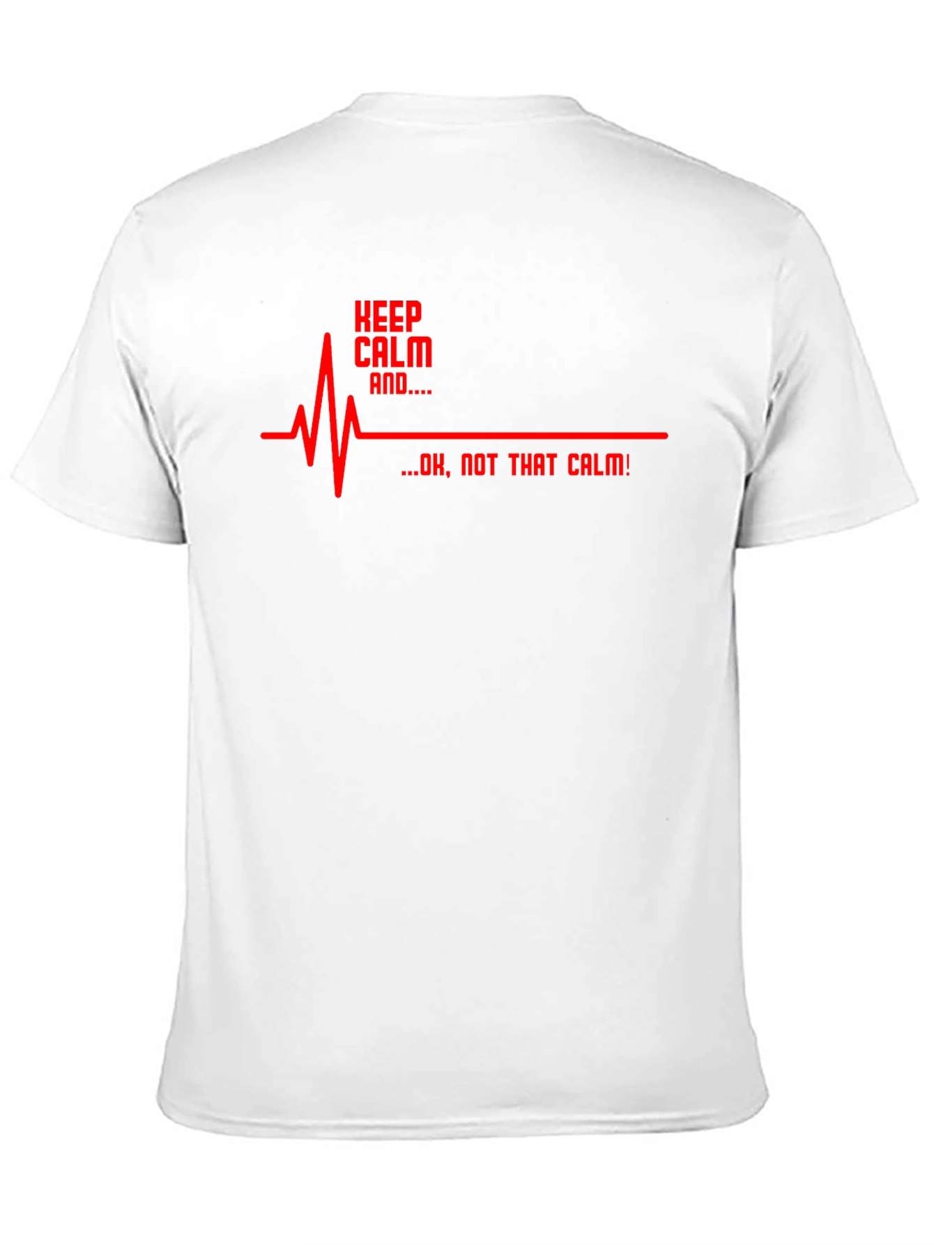 Keep Calm Funny ECG T-Shirt