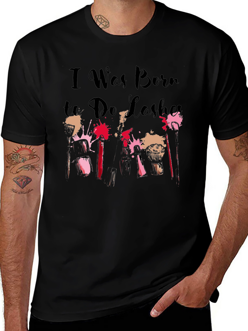 I Was Born to Do Lashes T-Shirt
