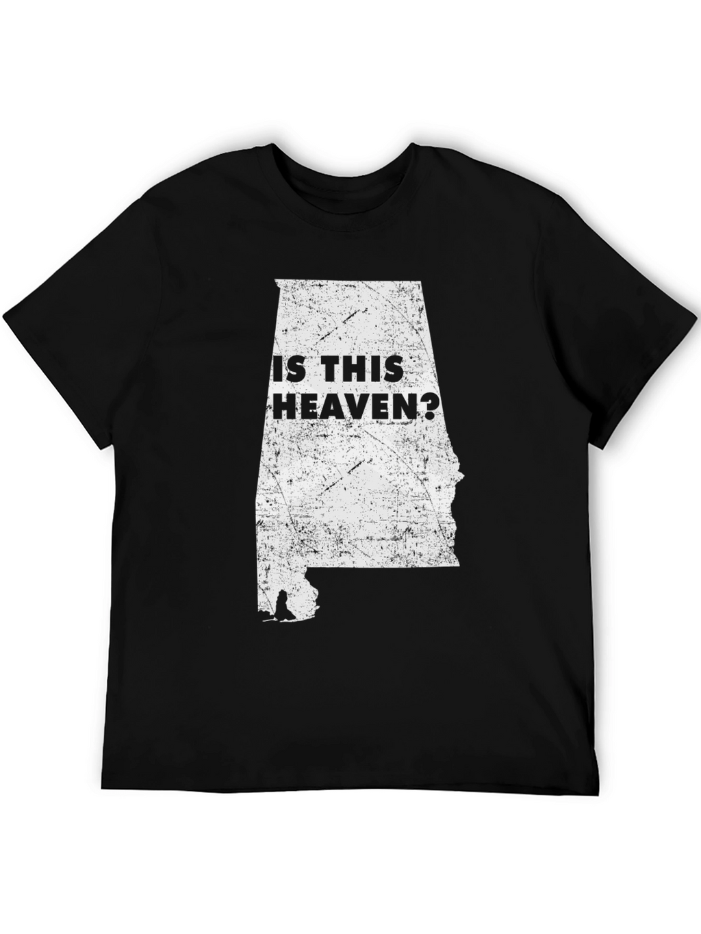 Is This Heaven? Alabama State Map T-Shirt