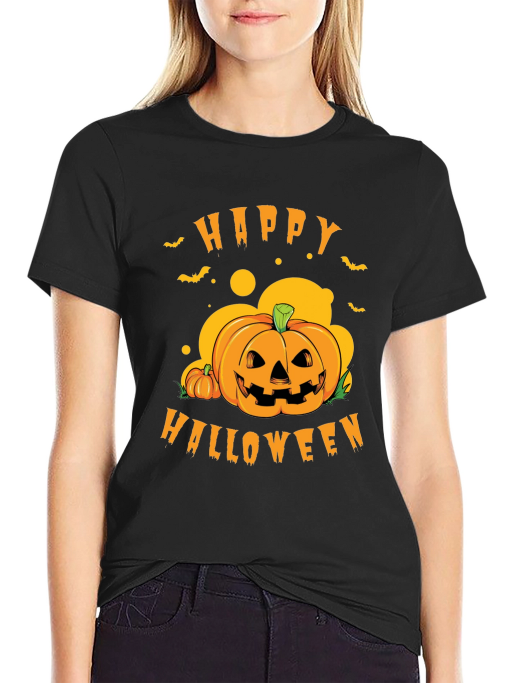 Happy Halloween Pumpkin Tee