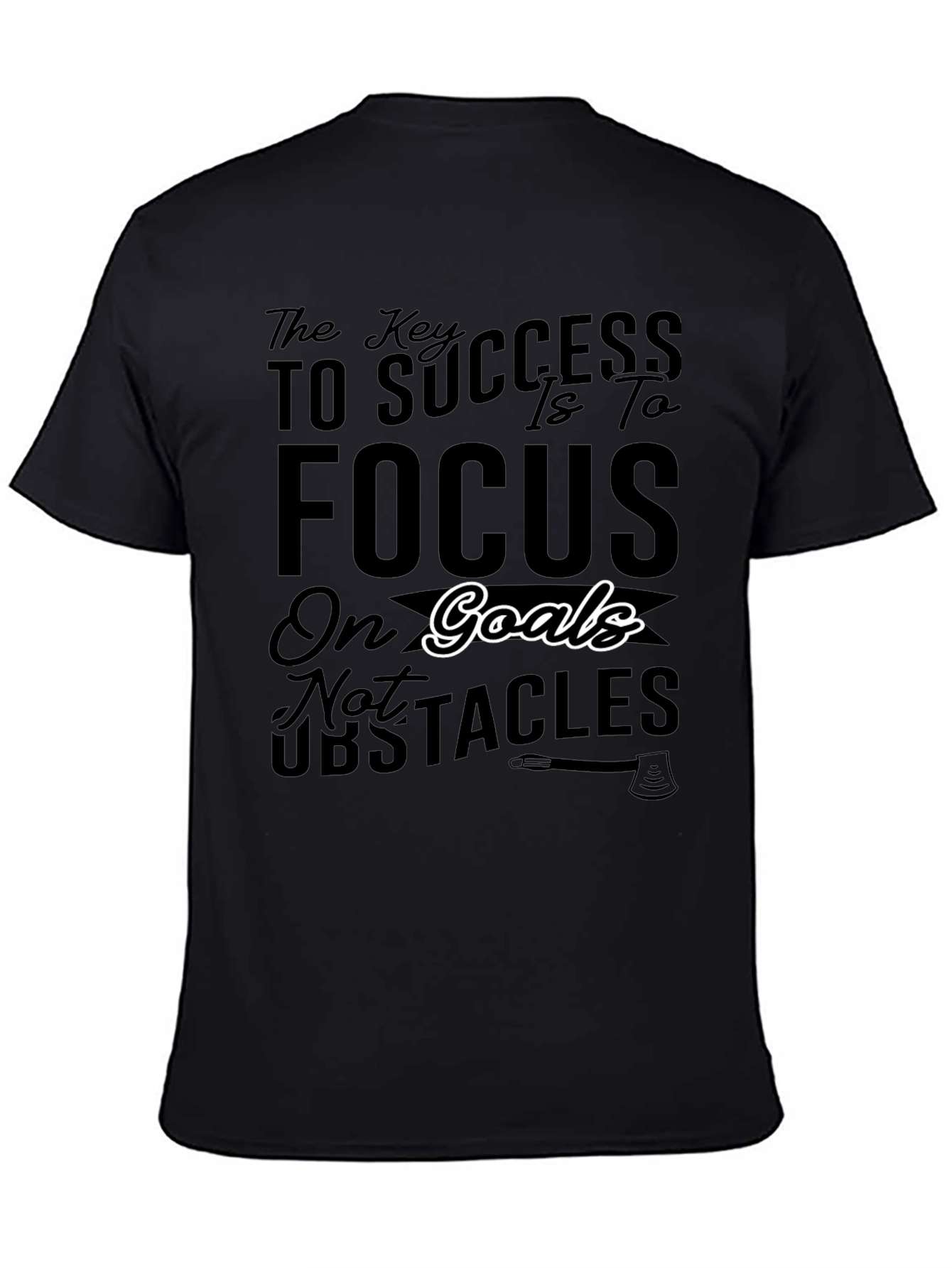 Focus on Goals T-Shirt Motivational Shirt
