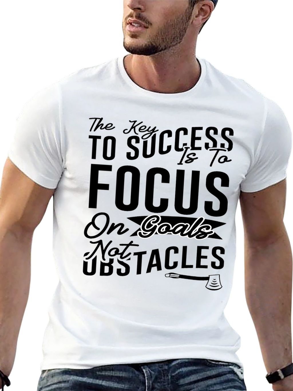 Focus on Goals T-Shirt Motivational Shirt