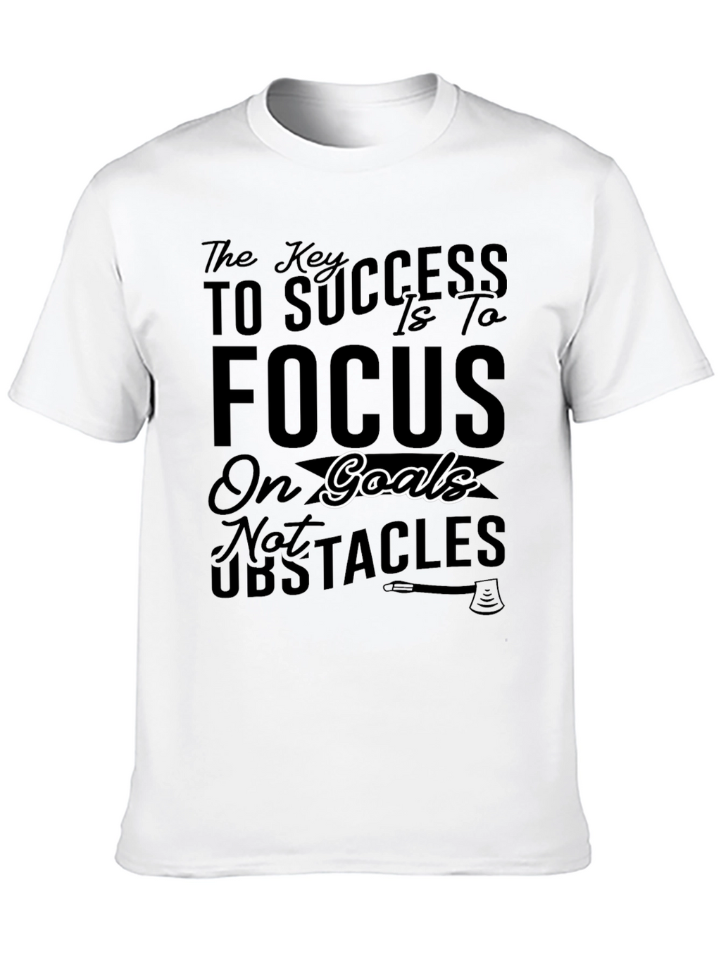 Focus on Goals T-Shirt Motivational Shirt