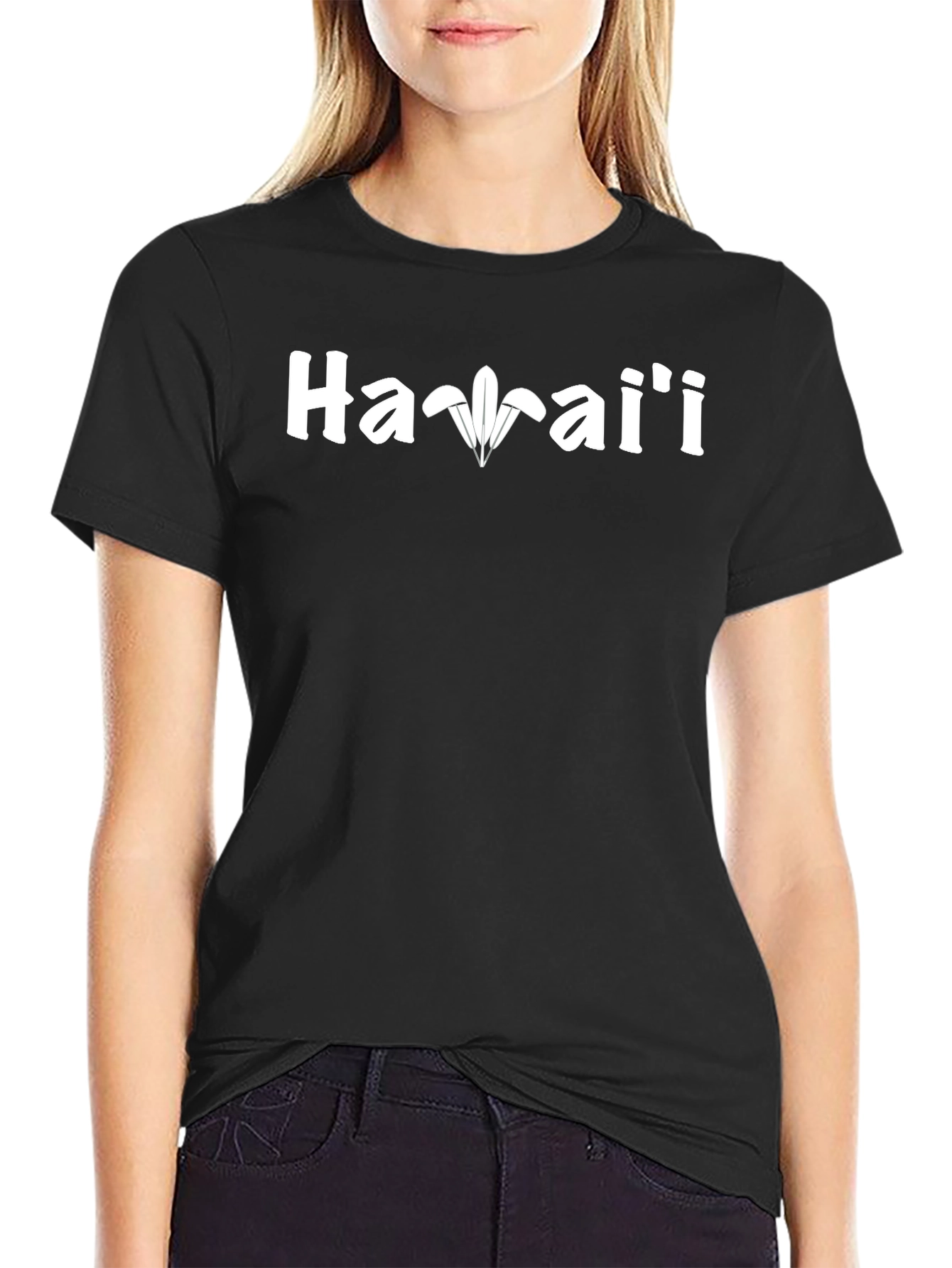 Hawaii T-Shirt - Stylish Black Tee
