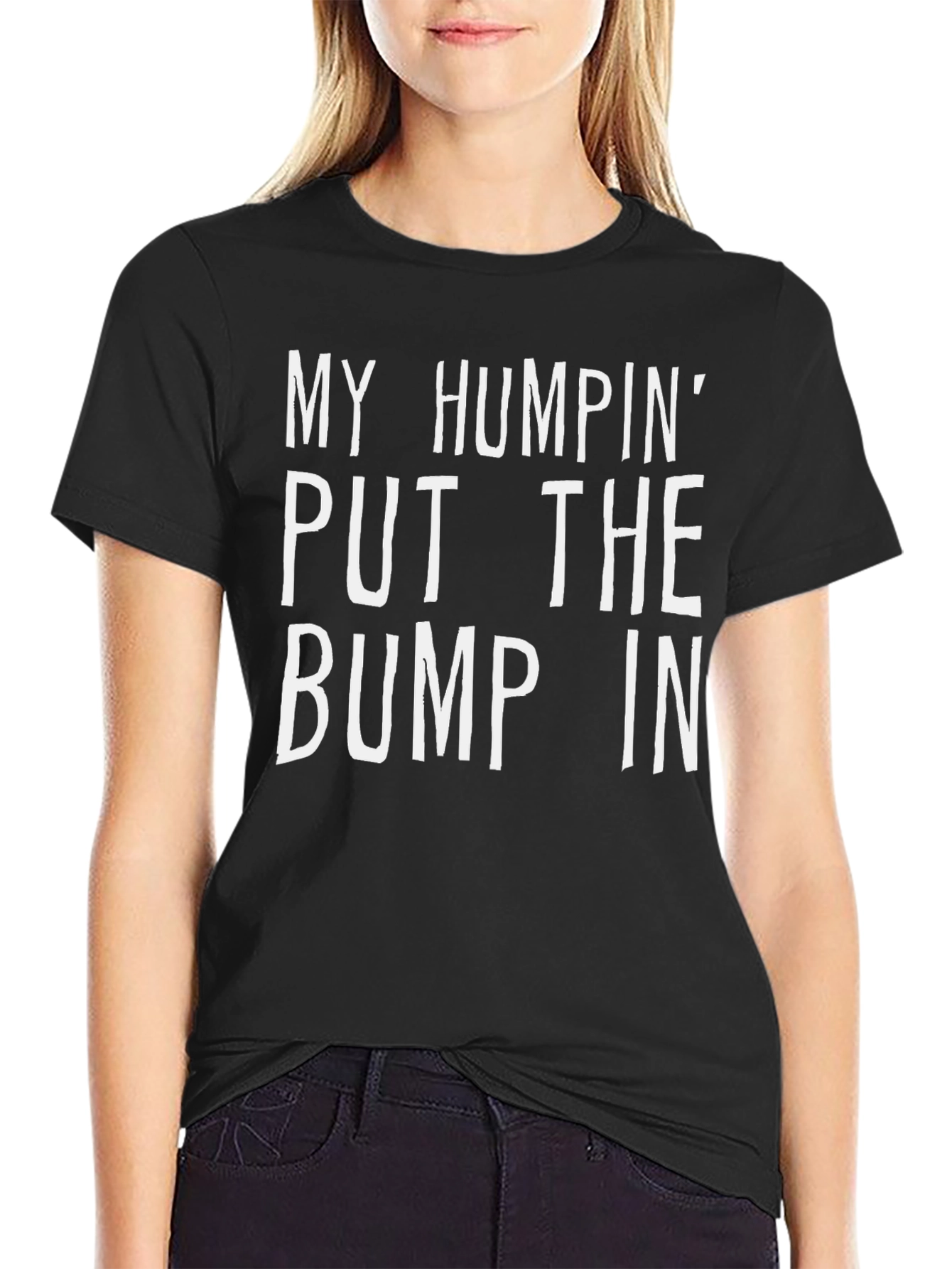 Humpin Bump In Tee - Funny Novelty Graphic T-Shirt