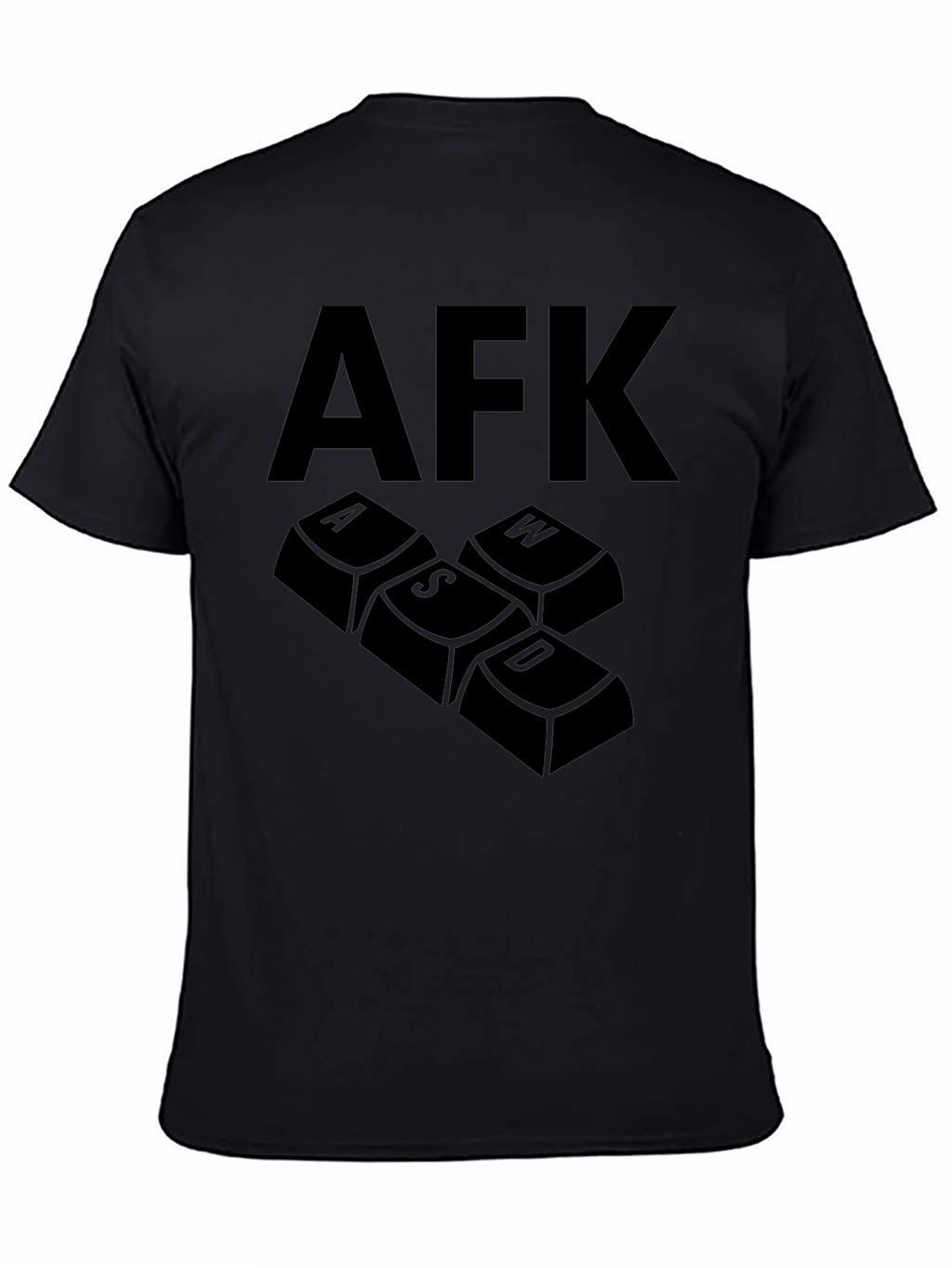 AFK Gaming T-Shirt - Keyboard Keys Design