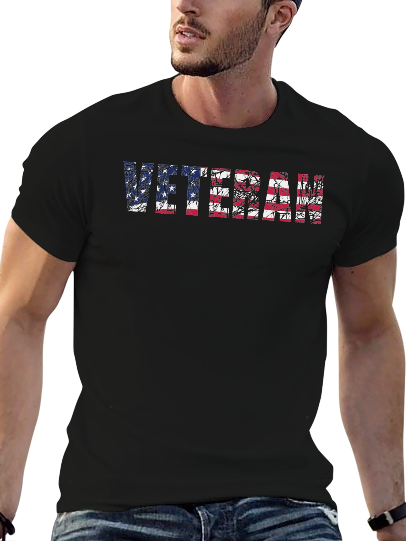 American Flag Veteran T-Shirt