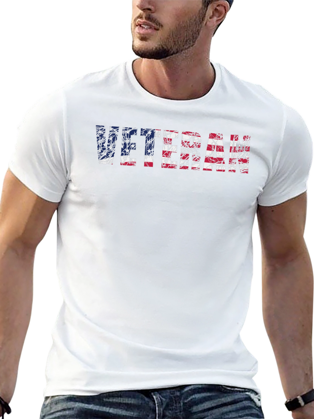 American Flag Veteran T-Shirt