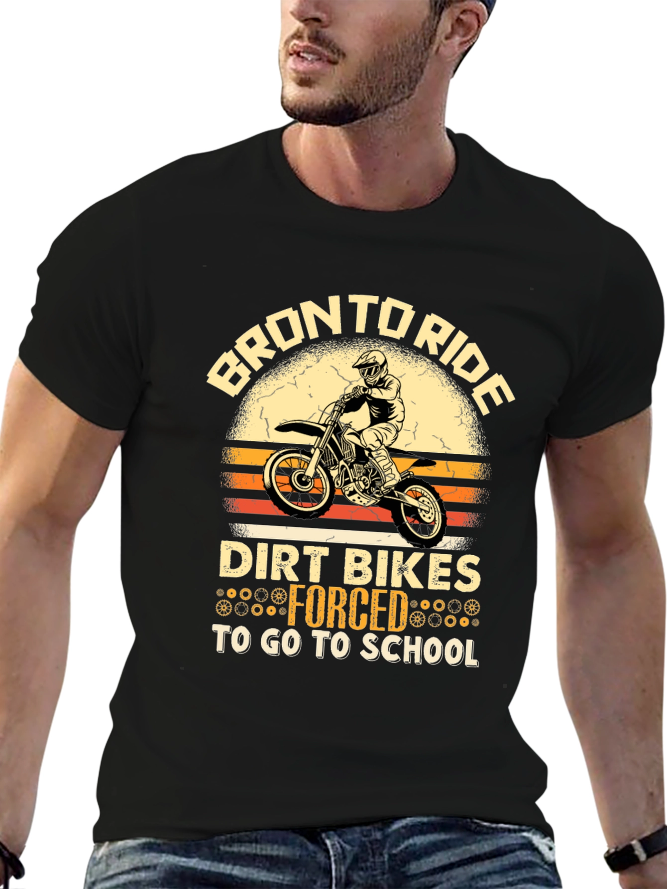 Born to Ride Dirt Bikes T-Shirt