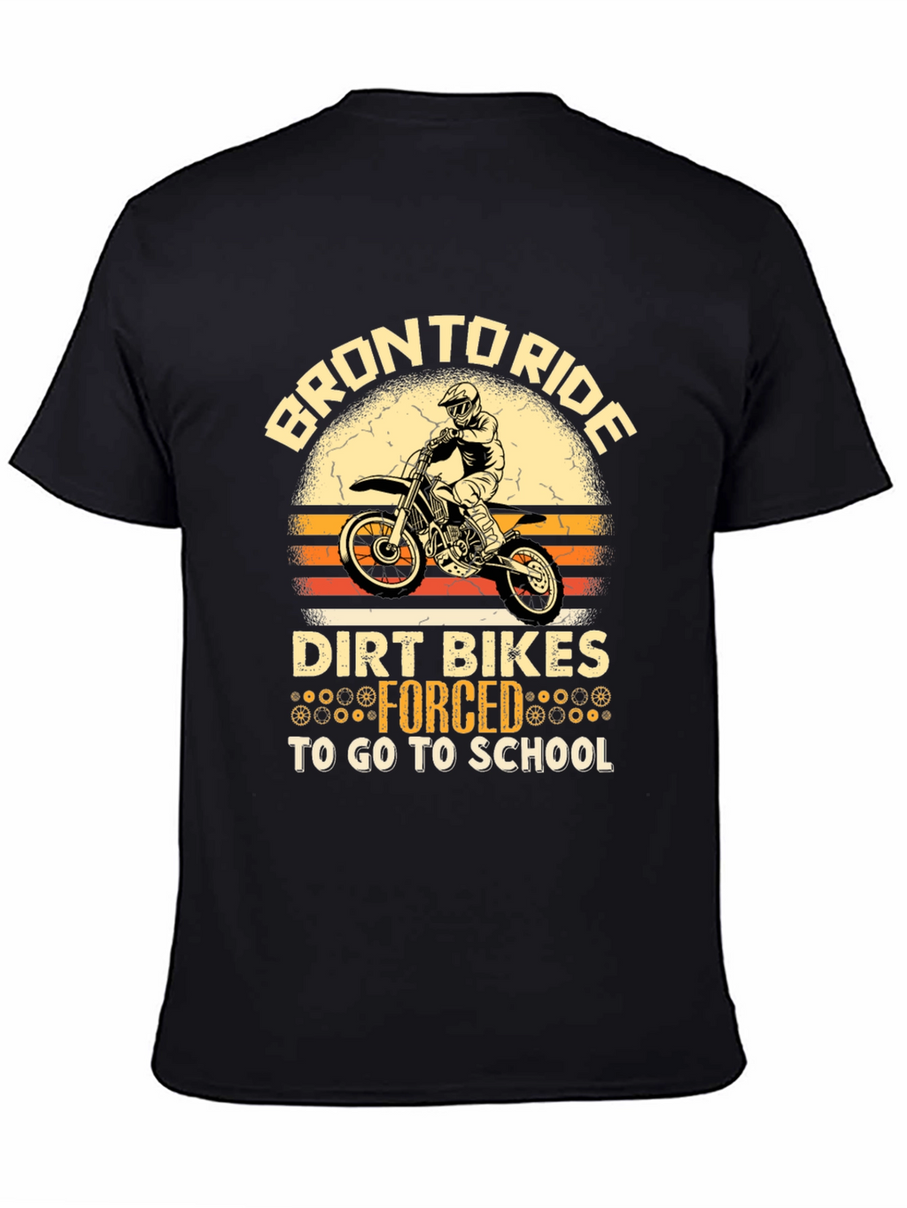 Born to Ride Dirt Bikes T-Shirt