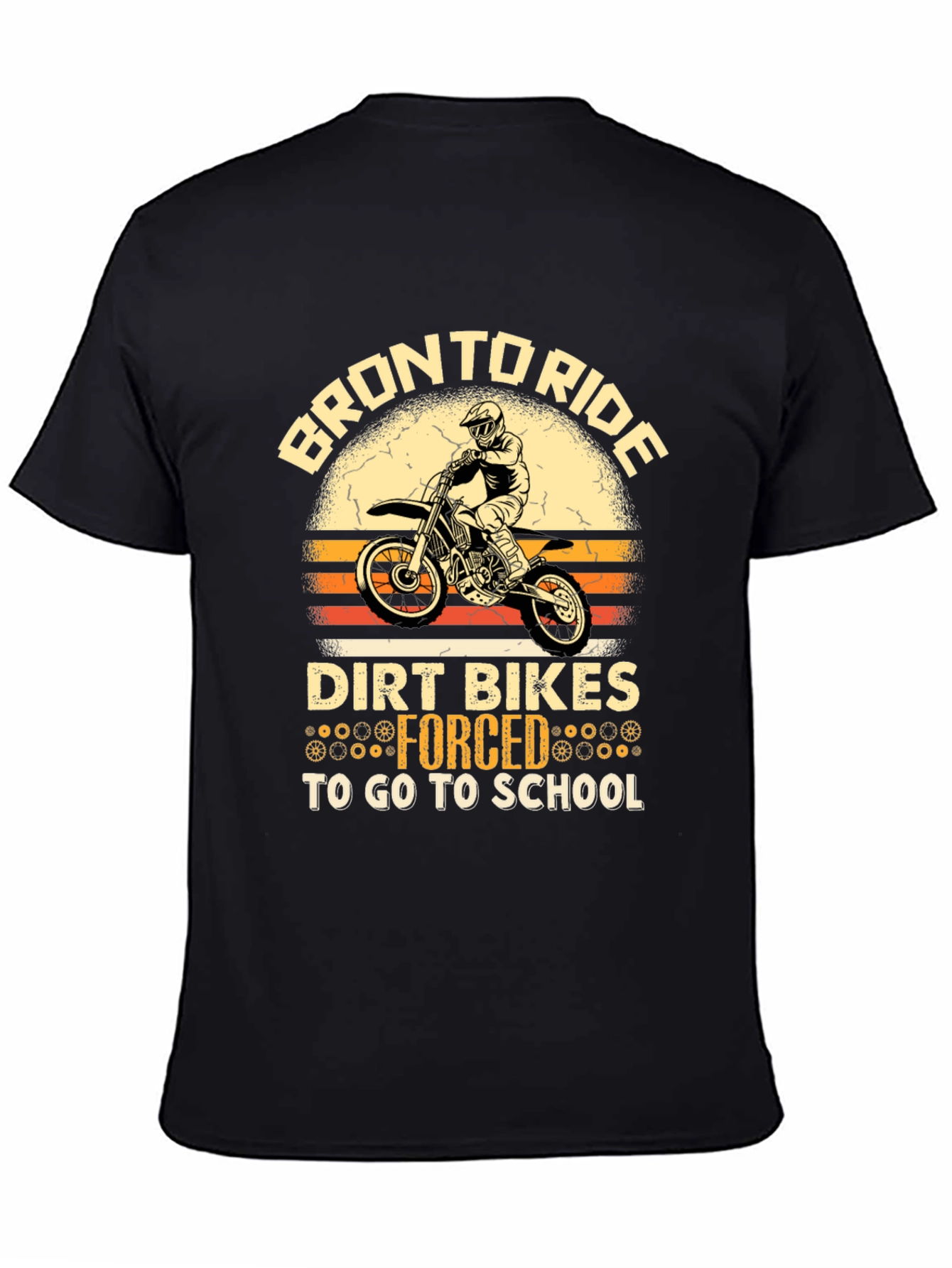 Born to Ride Dirt Bikes T-Shirt
