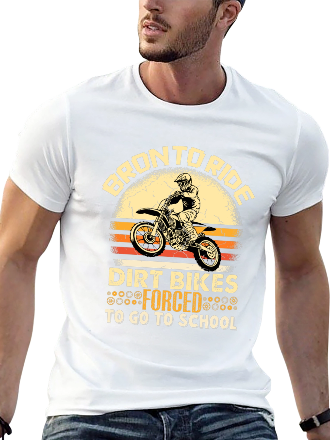 Born to Ride Dirt Bikes T-Shirt
