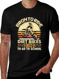 Born to Ride Dirt Bikes T-Shirt