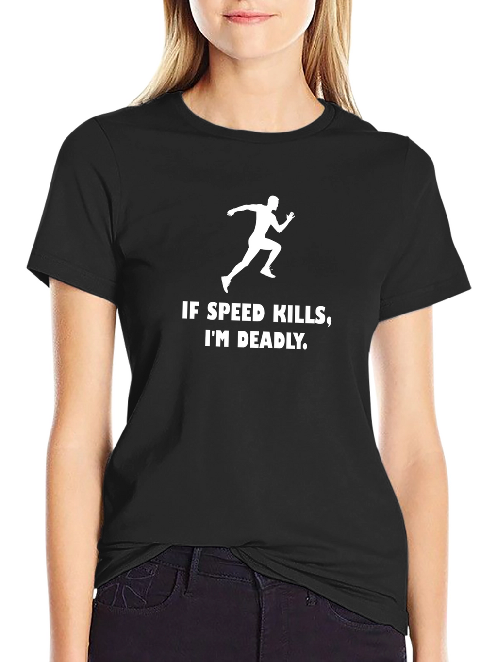 Speed Kills Funny Runner T-Shirt