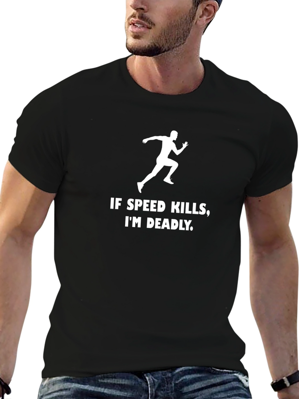 Speed Kills Funny Runner T-Shirt