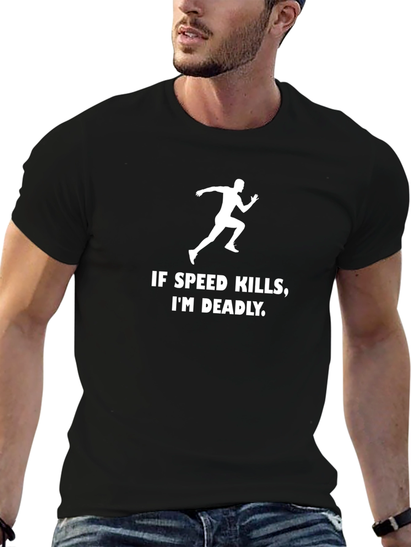 Speed Kills Funny Runner T-Shirt