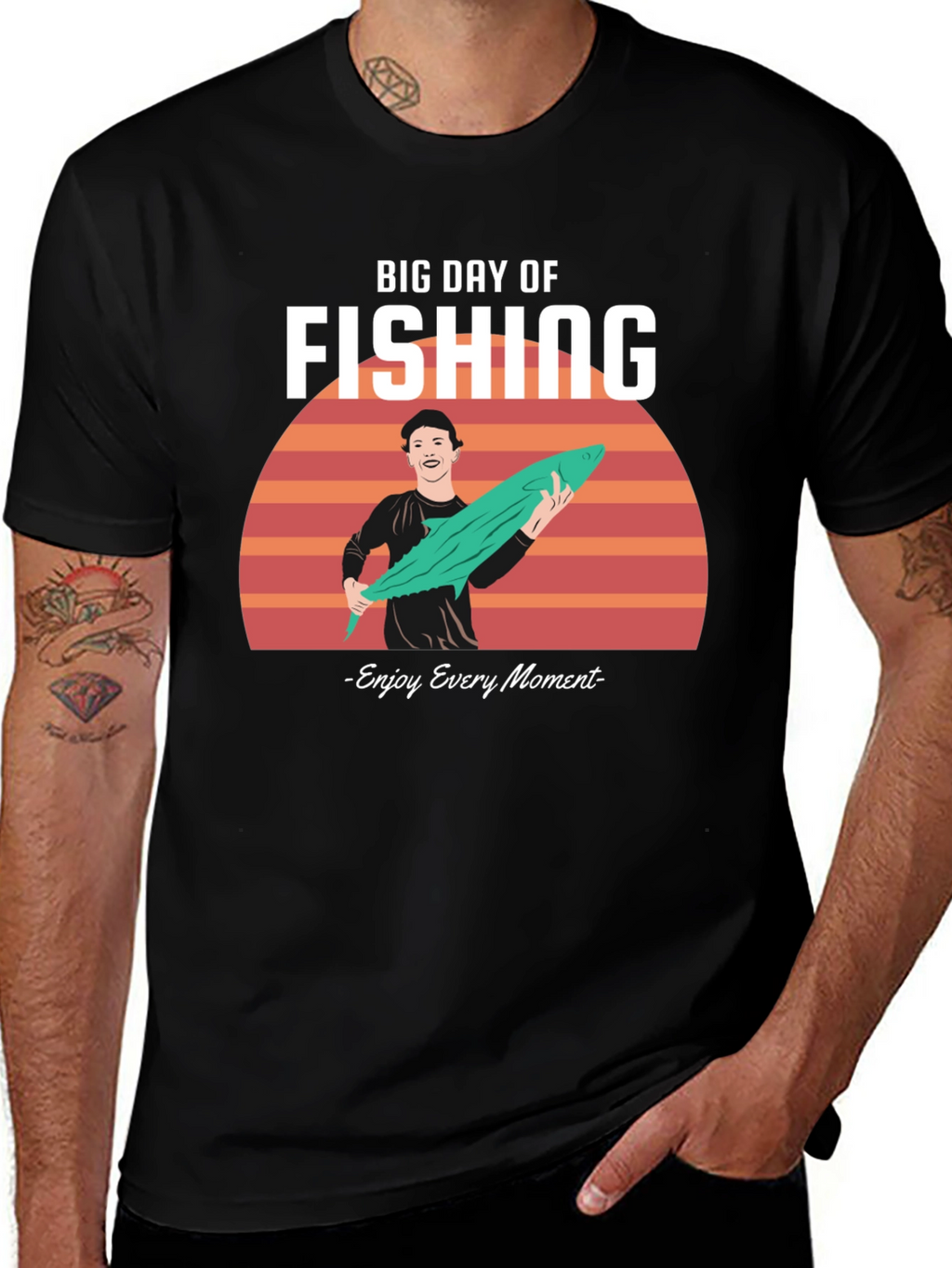 Fishing Trip T-Shirt - Big Day of Fishing
