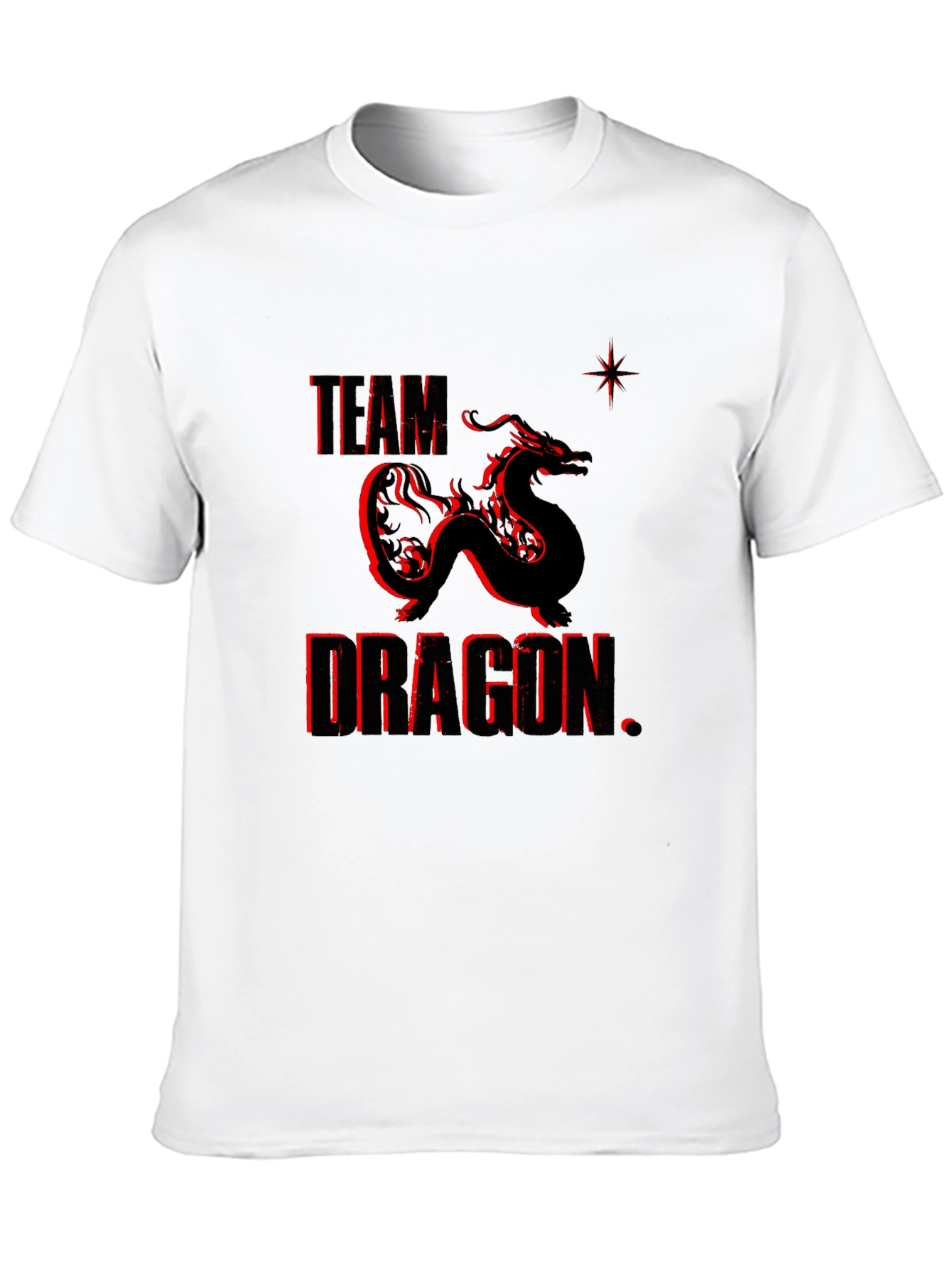 Team Dragon Graphic Tee - Black