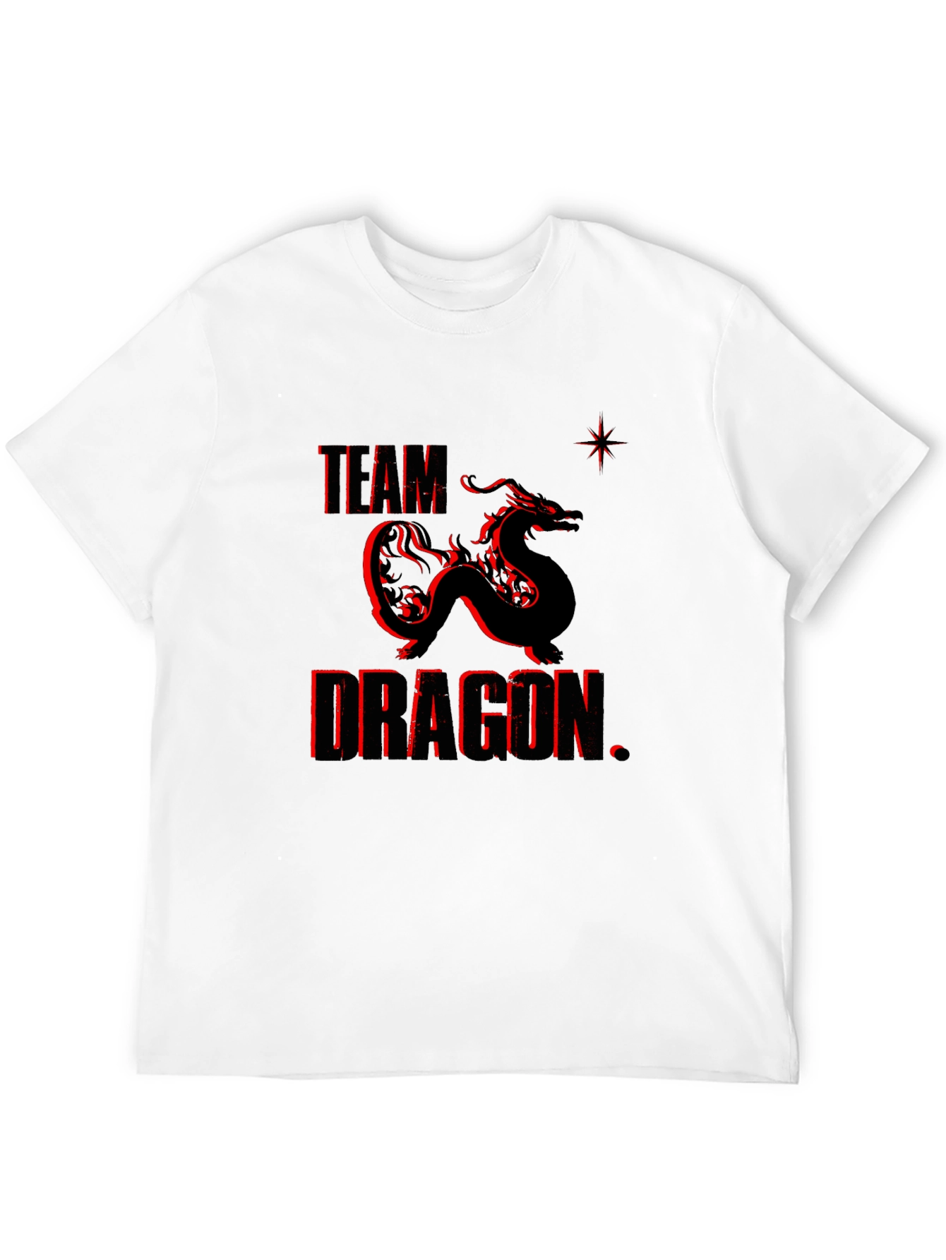Team Dragon Graphic Tee - Black