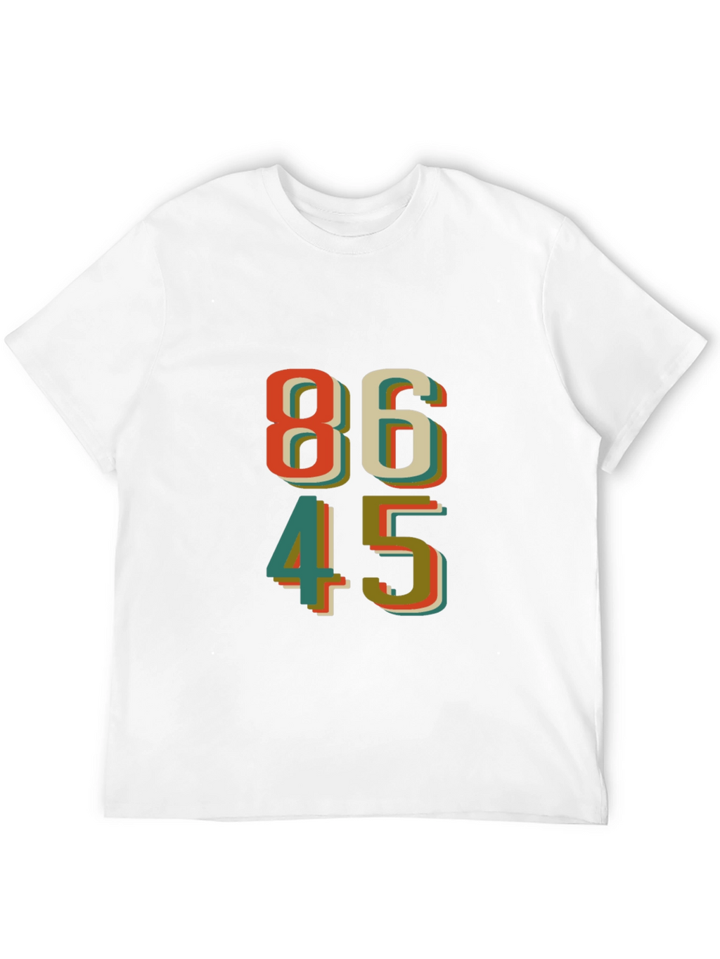 86 45 Graphic T-Shirt - Retro Design