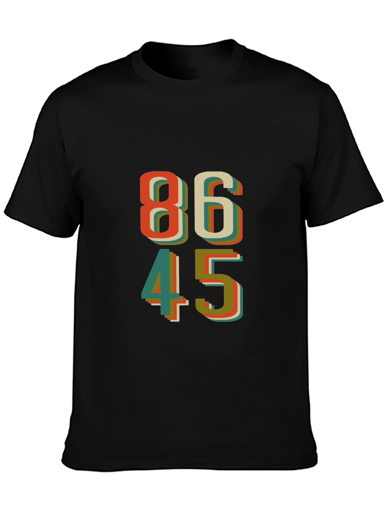 86 45 Graphic T-Shirt - Retro Design