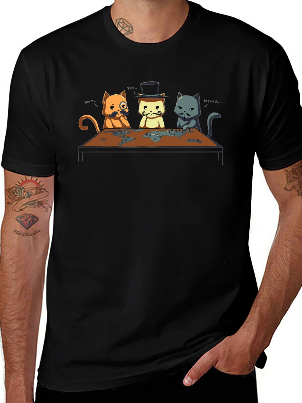 Sophisticated Feline Strategy T-Shirt