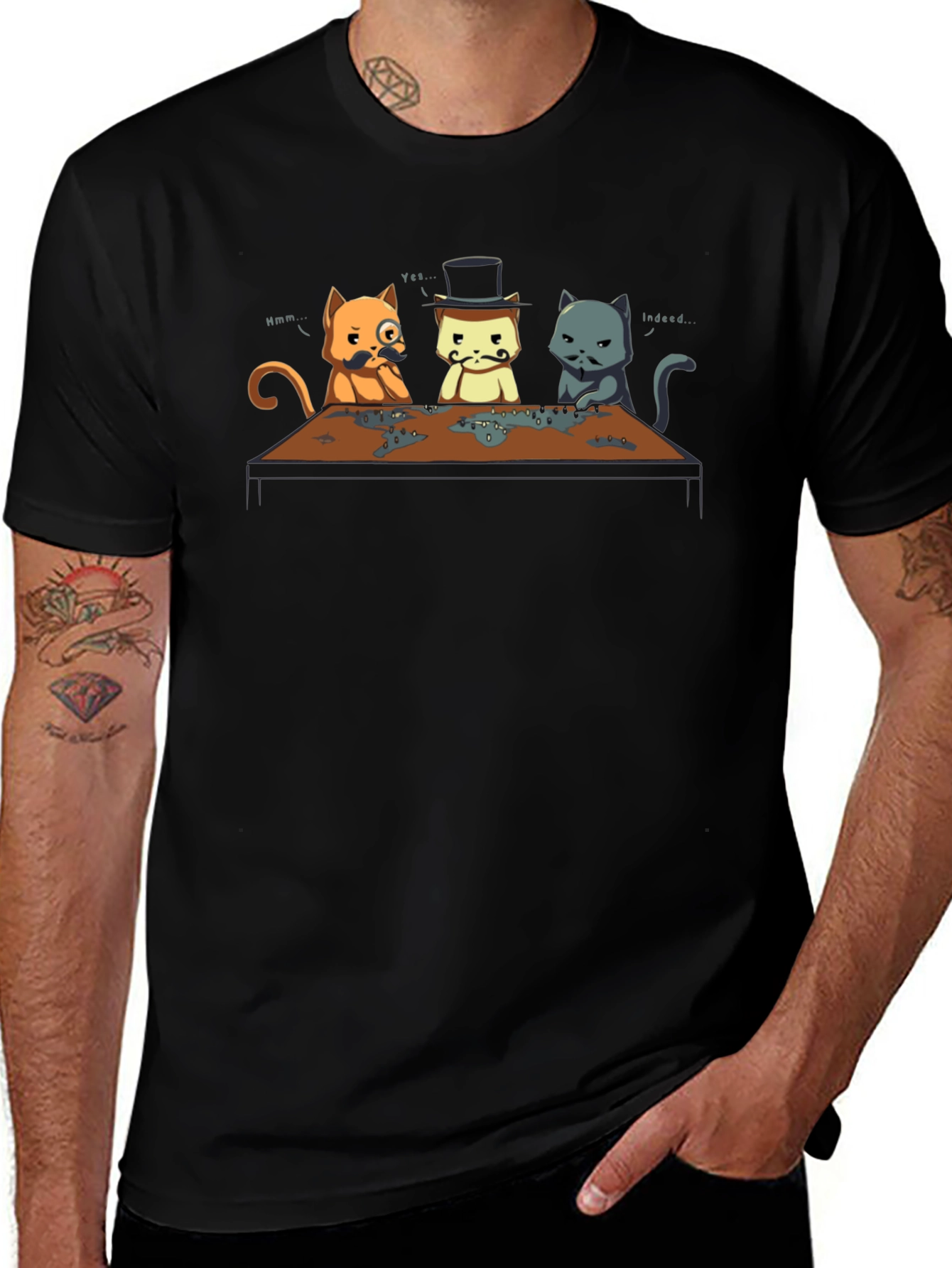 Sophisticated Feline Strategy T-Shirt