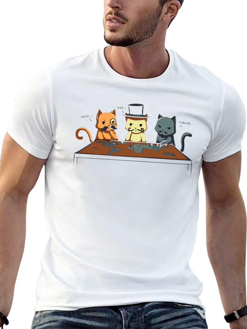 Sophisticated Feline Strategy T-Shirt