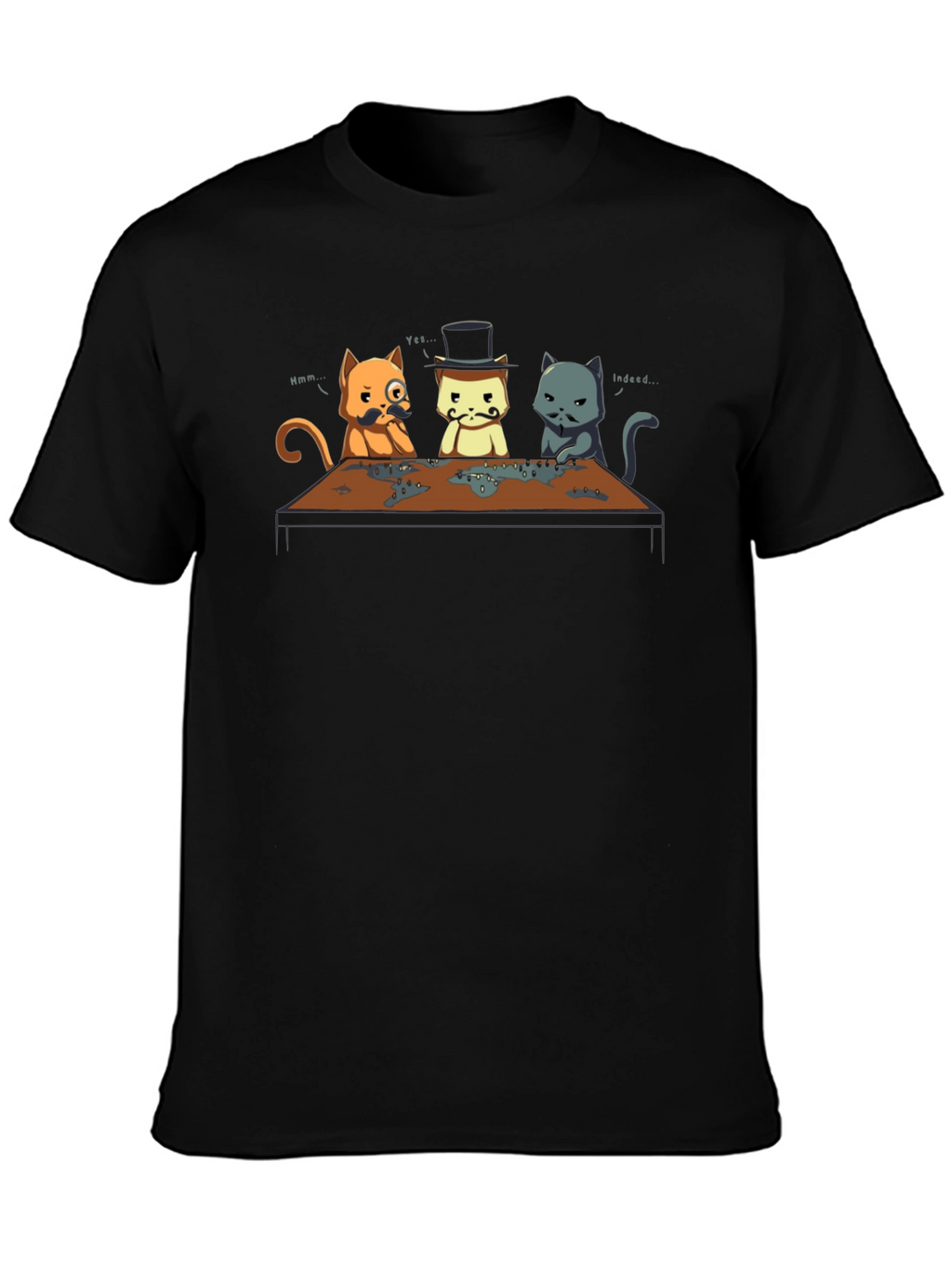 Sophisticated Feline Strategy T-Shirt