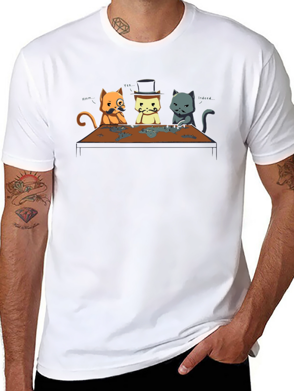 Sophisticated Feline Strategy T-Shirt