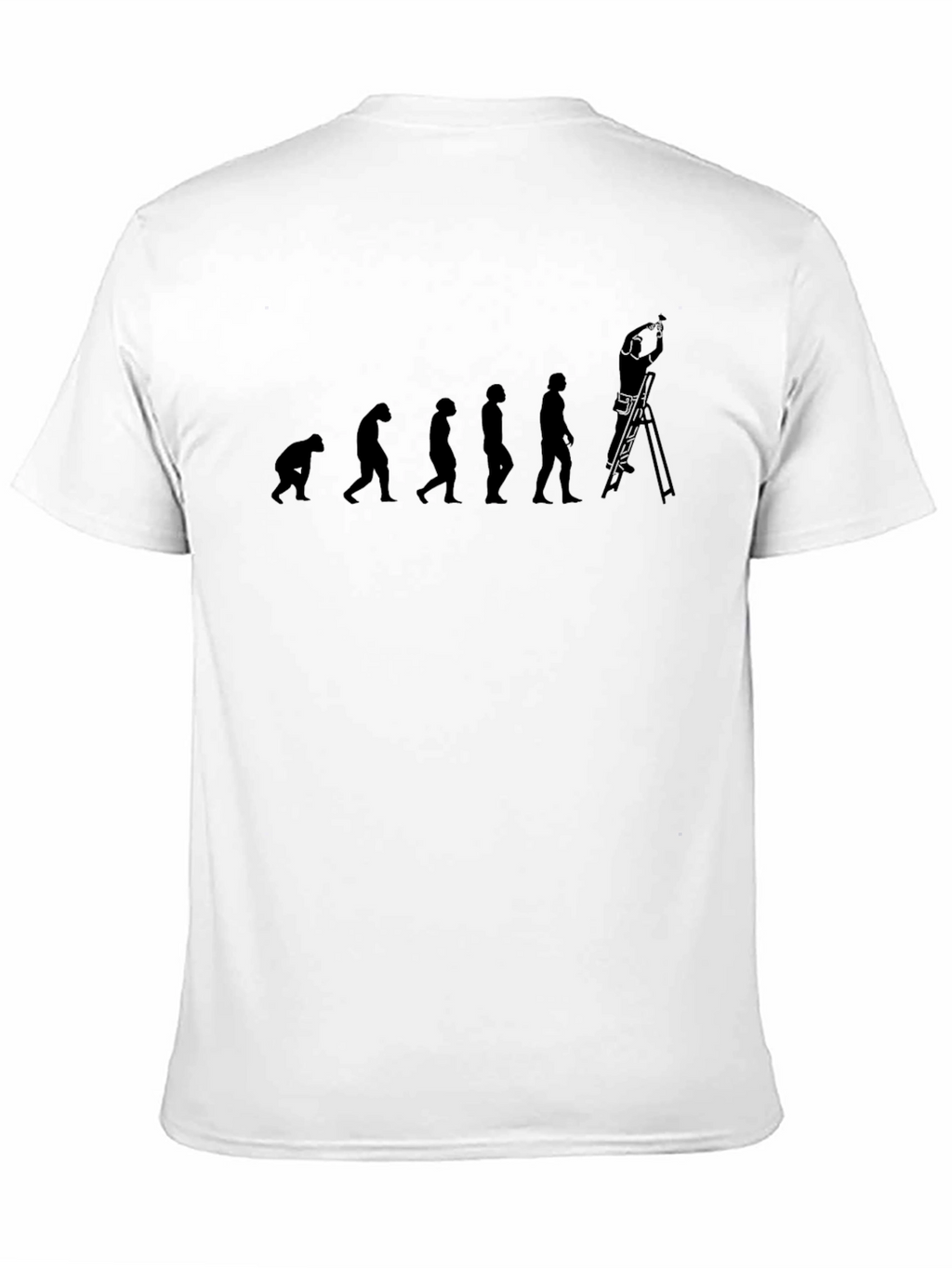Evolution of Man Painting T-Shirt Funny Graphic Tee