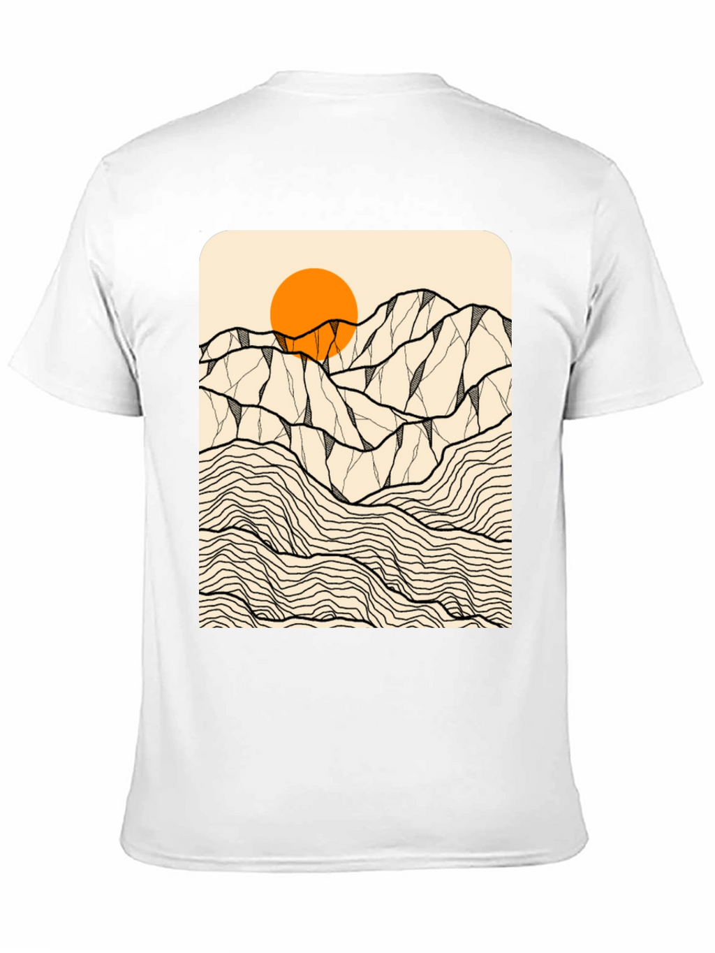 Mountainscape Graphic Tee - Nature Inspired Design