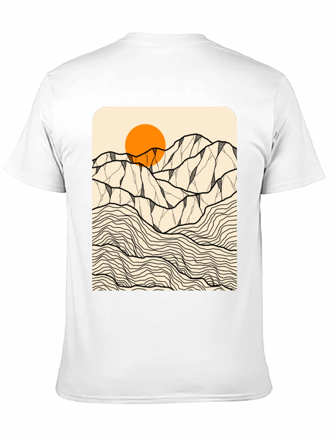 Mountainscape Graphic Tee - Nature Inspired Design