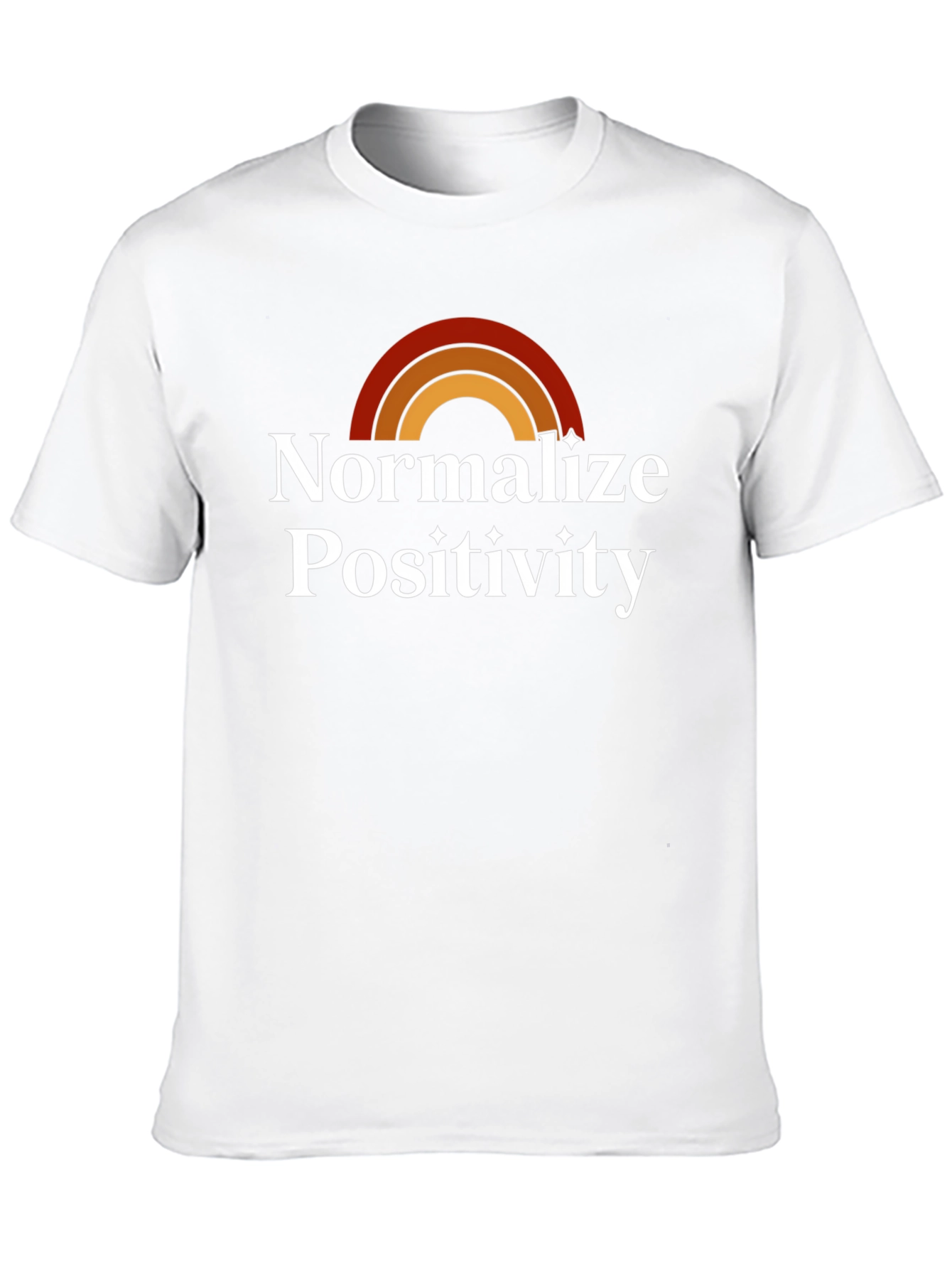 Normalize Positivity Graphic T-Shirt