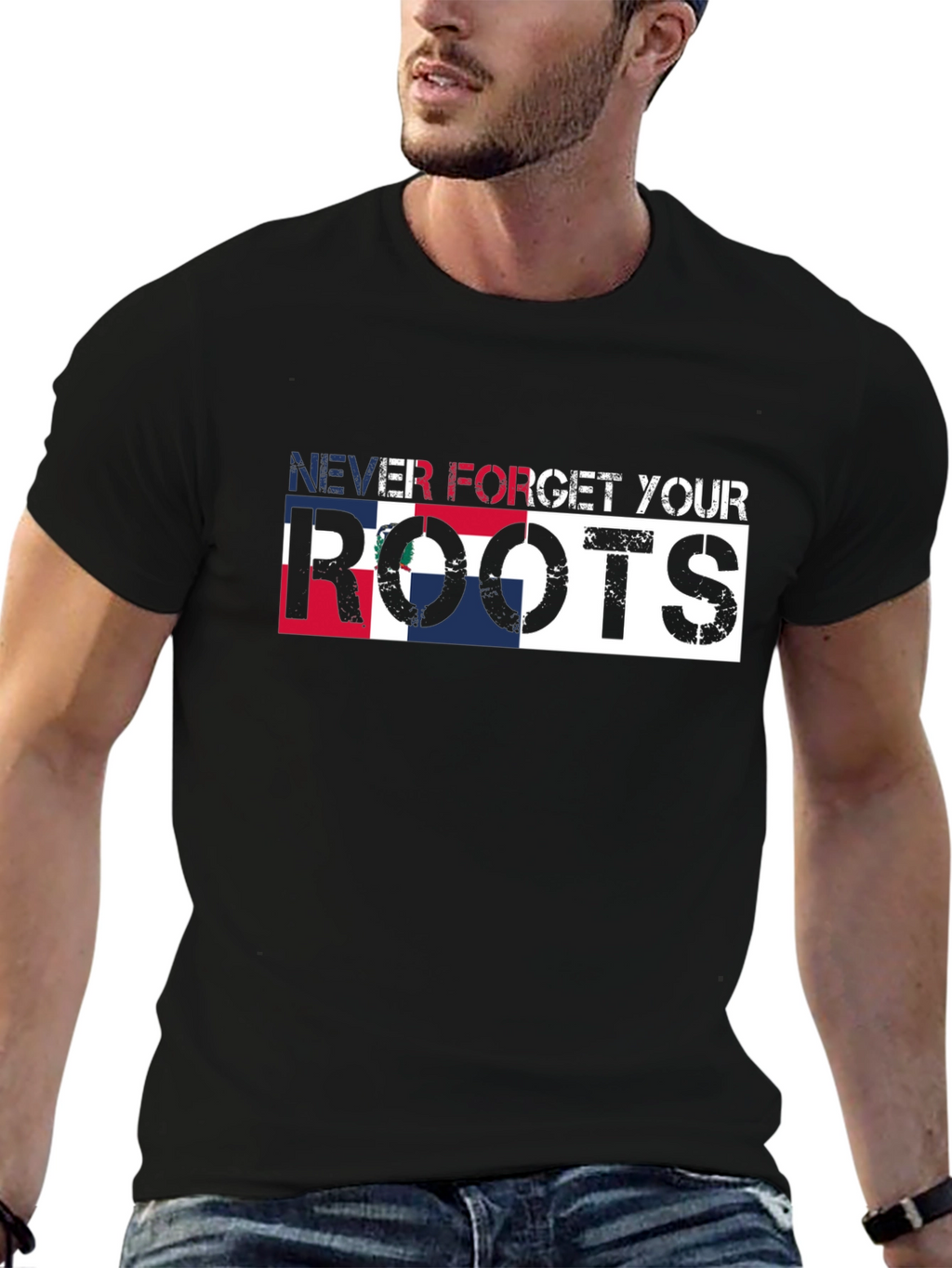 Dominican Roots T-Shirt - Never Forget Your Roots!