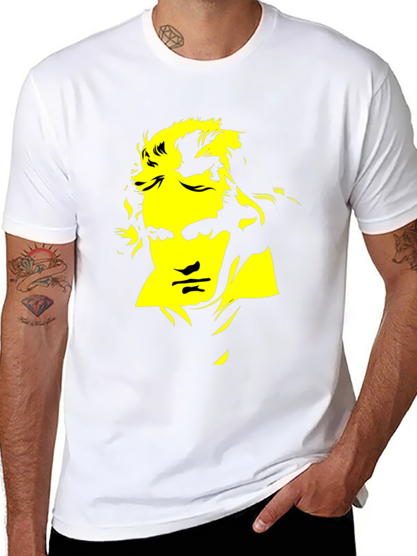 Beethoven Graphic Tee - Black Stylish T-Shirt