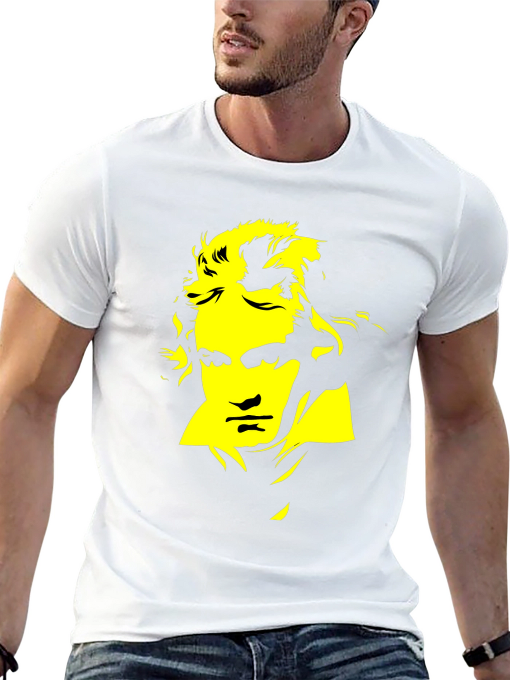 Beethoven Graphic Tee - Black Stylish T-Shirt
