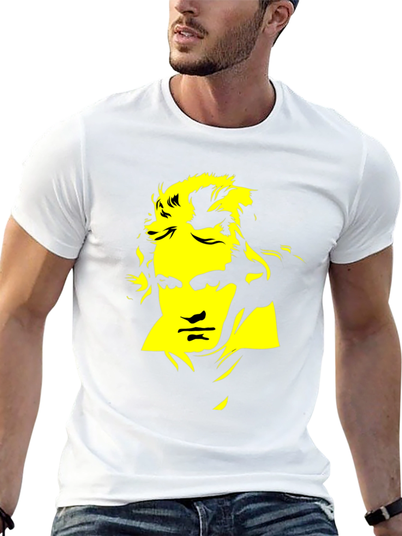 Beethoven Graphic Tee - Black Stylish T-Shirt