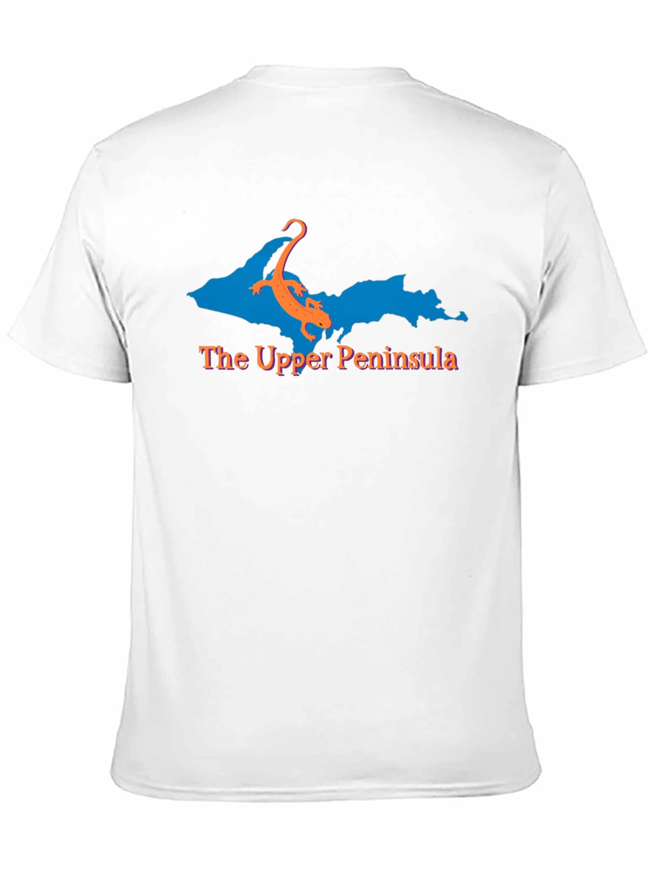 Upper Peninsula Lizard Tee - Michigan Souvenir