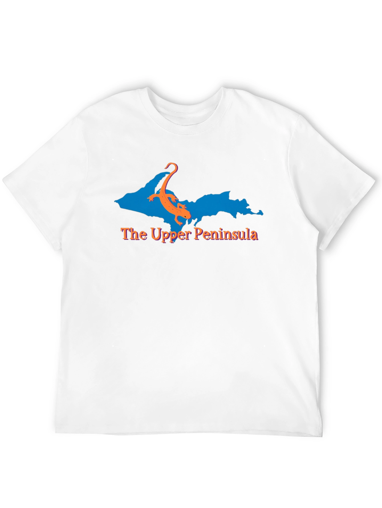 Upper Peninsula Lizard Tee - Michigan Souvenir