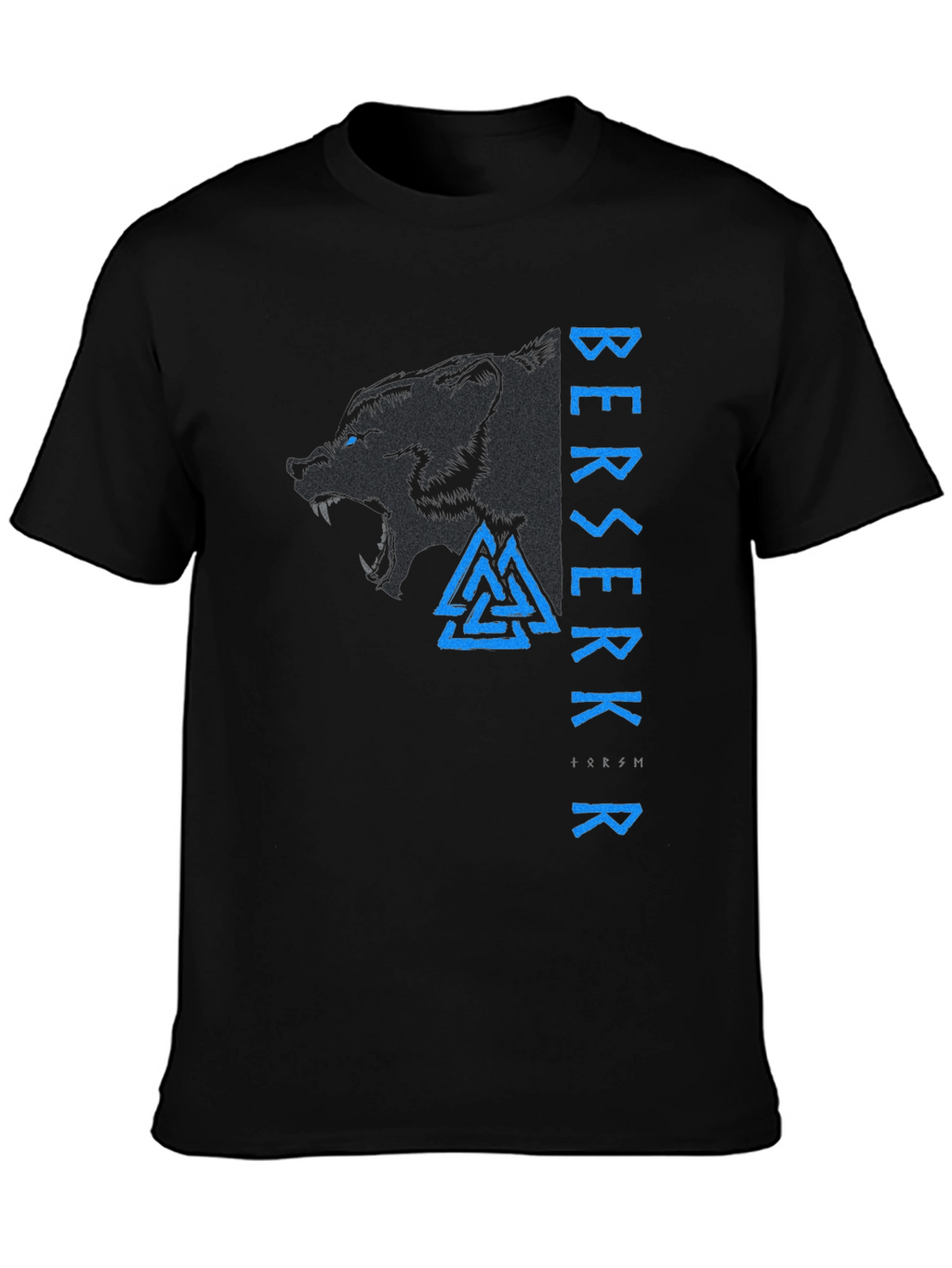 Berserkr Viking Wolf T-Shirt - Norse Mythology Tee