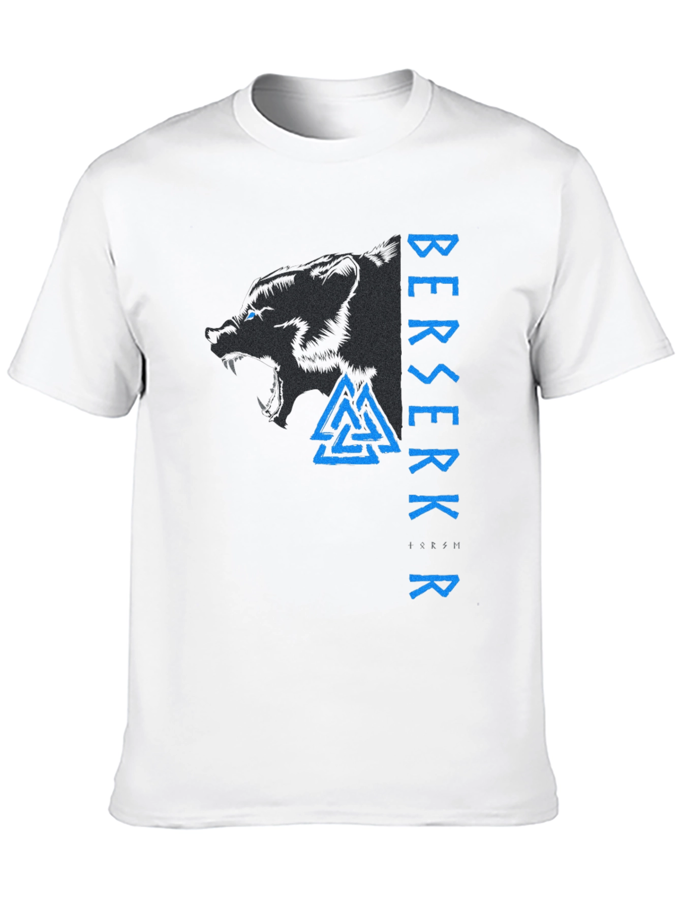 Berserkr Viking Wolf T-Shirt - Norse Mythology Tee