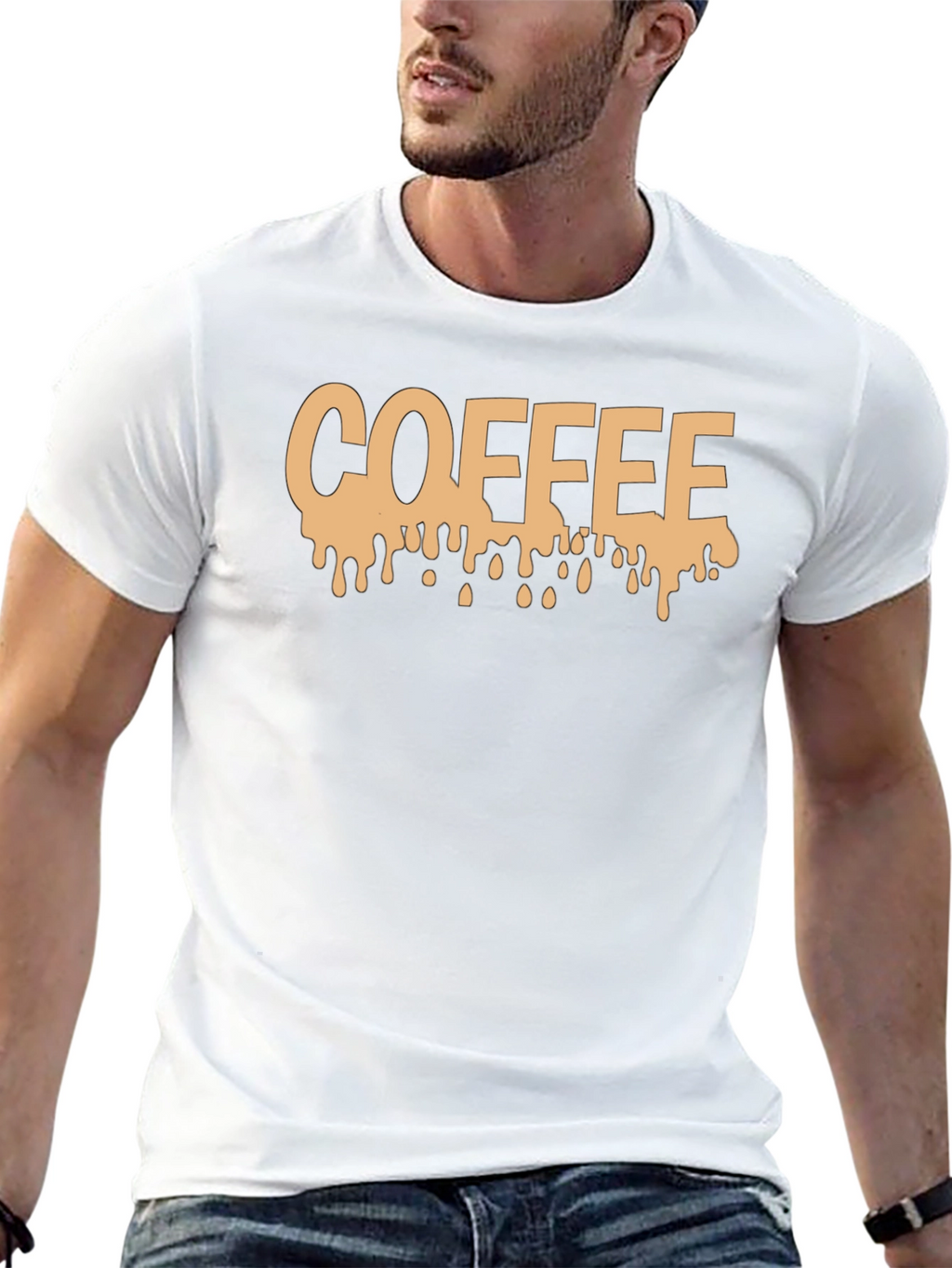 Coffee Drip Tee - Unique Graphic T-Shirt