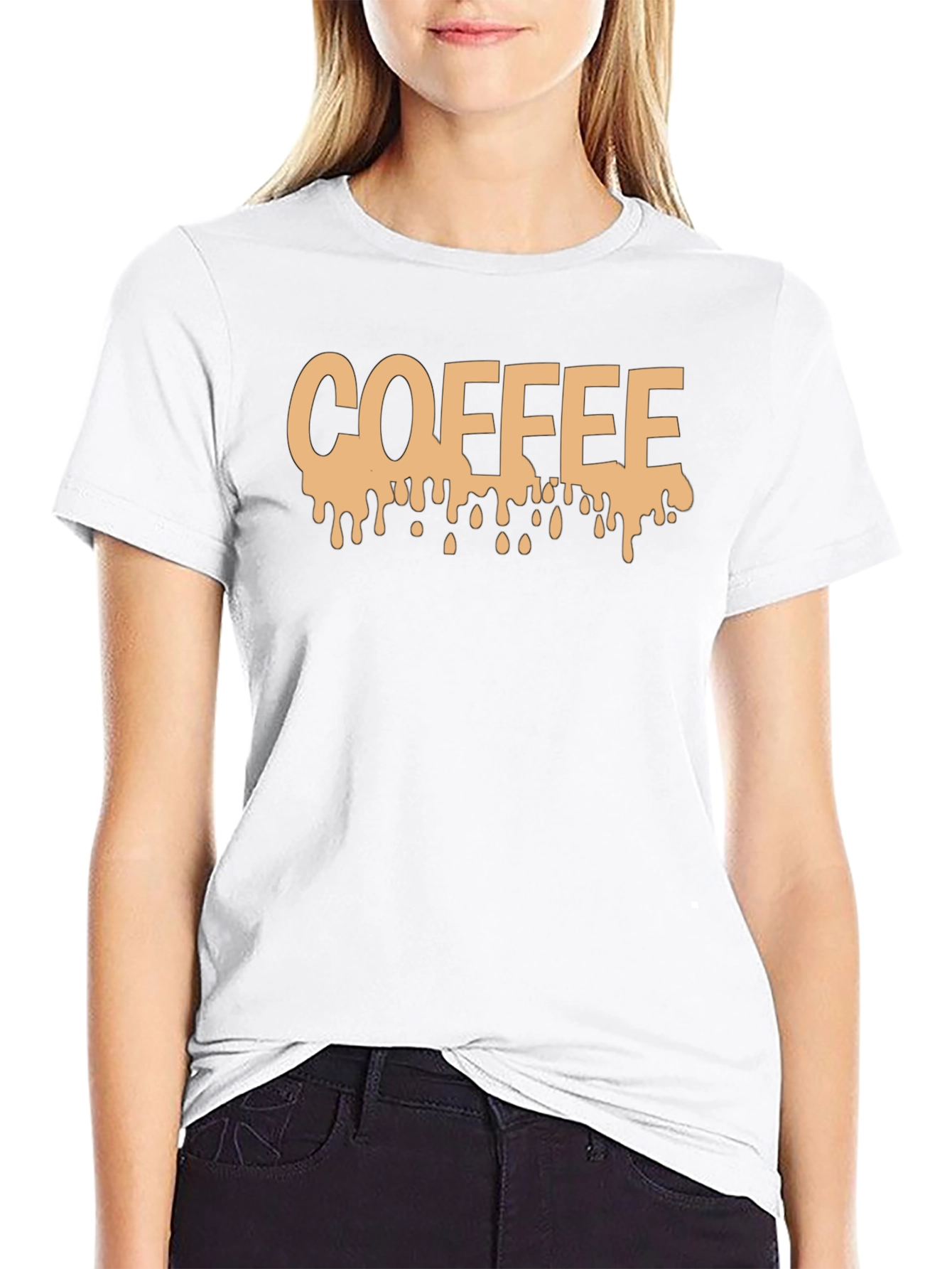Coffee Drip Tee - Unique Graphic T-Shirt